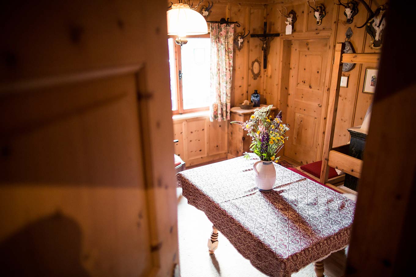 Cosy traditional Tyrolean Stube - sitting room