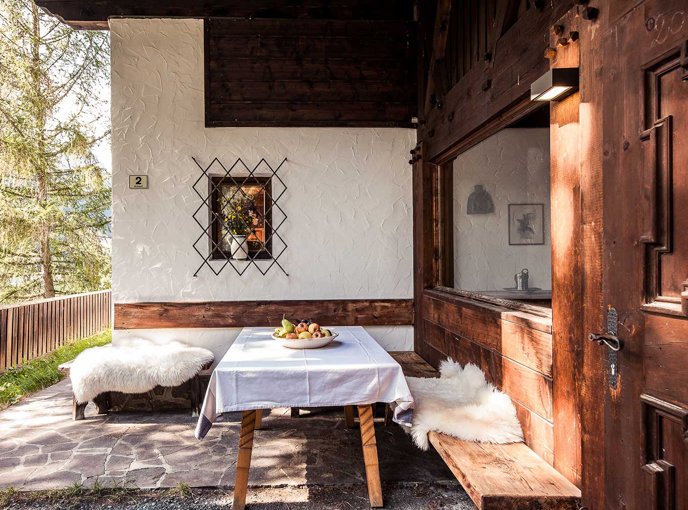 Chalet am Reschensee – hunting lodge